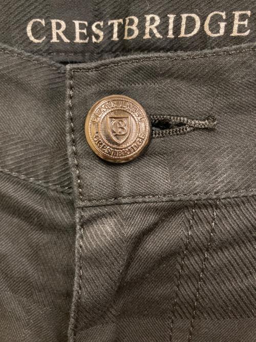 BLACK LABEL CRESTBRIDGE（ブラックレーベル クレストブリッジ）BLACK LABEL CRESTBRIDGE (ブラックレーベル クレストブリッジ) シャドーチェックパンツ ブラック サイズ:SIZE LLの古着・服飾アイテム