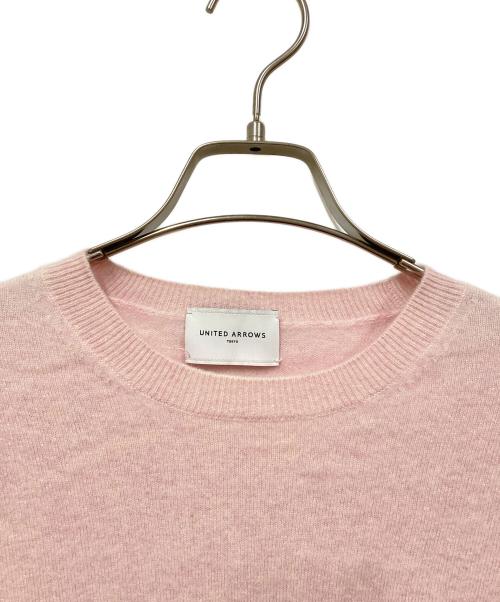 UNITED ARROWS（ユナイテッドアローズ）UNITED ARROWS (ユナイテッドアローズ) ニット ピンク サイズ:FREEの古着・服飾アイテム