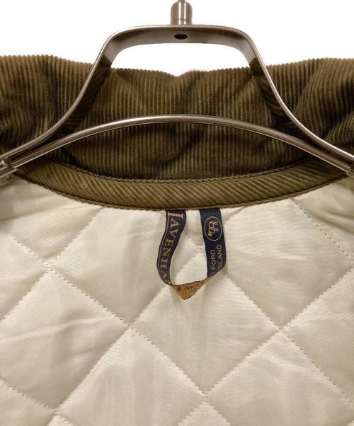LAVENHAM（ラベンハム）LAVENHAM (ラベンハム) キルティングジャケット カーキ サイズ:SIZE 36の古着・服飾アイテム
