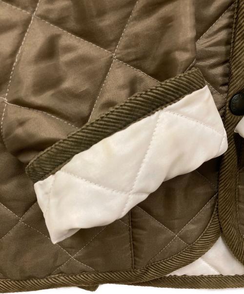 LAVENHAM（ラベンハム）LAVENHAM (ラベンハム) キルティングジャケット カーキ サイズ:SIZE 36の古着・服飾アイテム