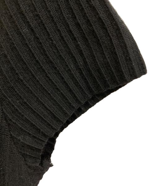 VALENTINO ROMA（ヴァレンティノ ローマ）VALENTINO ROMA (ヴァレンティノ ローマ) 半袖ニットワンピース ブラック サイズ:SIZE Freeの古着・服飾アイテム