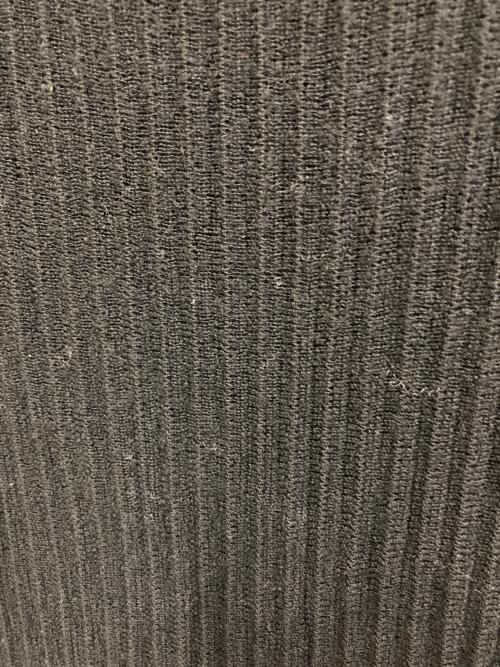 VALENTINO ROMA（ヴァレンティノ ローマ）VALENTINO ROMA (ヴァレンティノ ローマ) 半袖ニットワンピース ブラック サイズ:SIZE Freeの古着・服飾アイテム