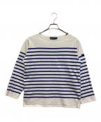 SAINT JAMESセントジェームス）の古着「バスクシャツ」｜ホワイト