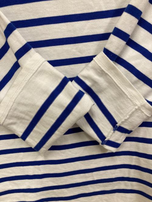 SAINT JAMES（セントジェームス）SAINT JAMES (セントジェームス) バスクシャツ ホワイト サイズ:france 5-46の古着・服飾アイテム