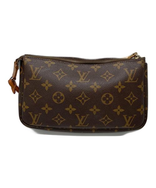 LOUIS VUITTON（ルイ ヴィトン）LOUIS VUITTON (ルイ ヴィトン) ショルダーポーチ ブラウンの古着・服飾アイテム