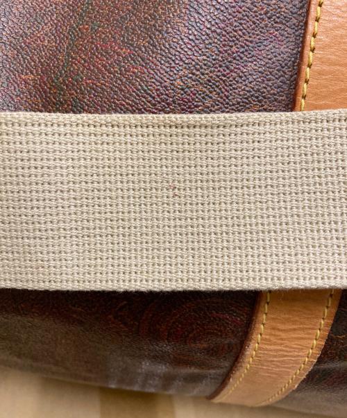 ETRO（エトロ）ETRO (エトロ) ボストンバッグ レッドの古着・服飾アイテム