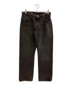 LEVI'S PReMIUM×JOURNAL STANDARDリーバイス プレミアム×ジャーナルスタンダード）の古着「別注501(R)90S SMU FULL デニムパンツ」｜ブラック