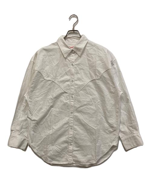 Spick and Span（スピック＆スパン）Spick and Span (スピックアンドスパン) ウエスタンルーズオックスシャツ ホワイト サイズ:FREEの古着・服飾アイテム
