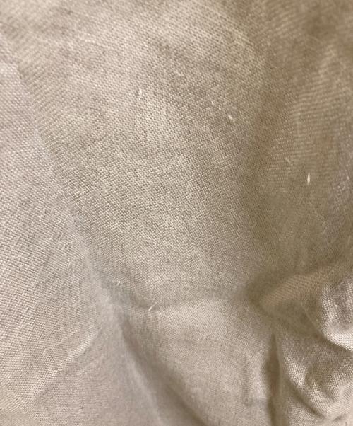 Gauze（ガーゼ）Gauze (ガーゼ) リネンシャツワンピース ベージュ サイズ:Freeの古着・服飾アイテム