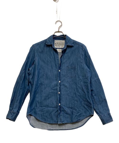 Frank&Eileen（フランクアンドアイリーン）Frank&Eileen (フランクアンドアイリーン) EILEEN コアイタリアンインディゴデニム デニムシャツ インディゴ サイズ:SIZE XSの古着・服飾アイテム