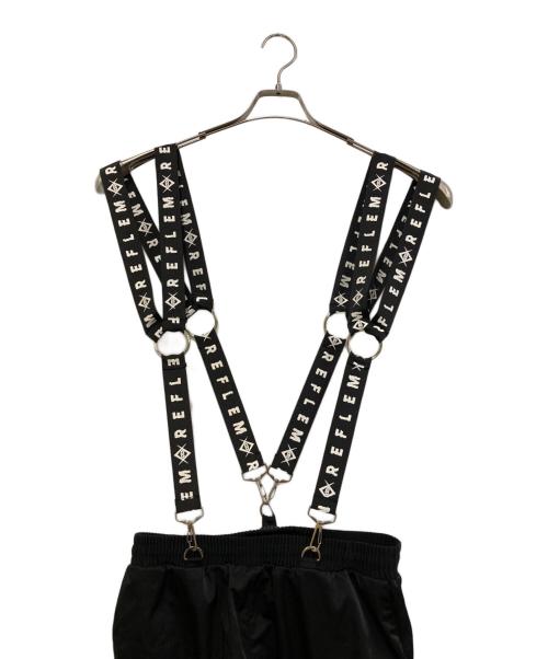 REFLEM（レフレム）REFLEM (レフレム) ハーネスロゴベルトカーゴパンツ ブラック サイズ:SIZE Freeの古着・服飾アイテム