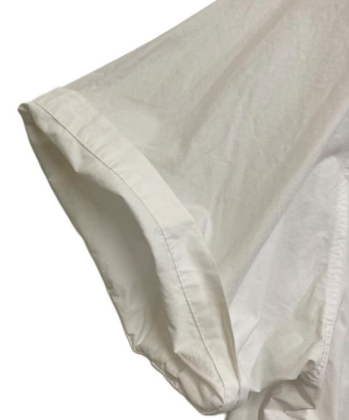 STEVEN ALAN（スティーブンアラン）STEVEN ALAN (スティーブンアラン) COTTON TYPEWRITER REVERSE SEAM SHORT SLEEVE SHIRT ホワイト サイズ:SIZE Lの古着・服飾アイテム