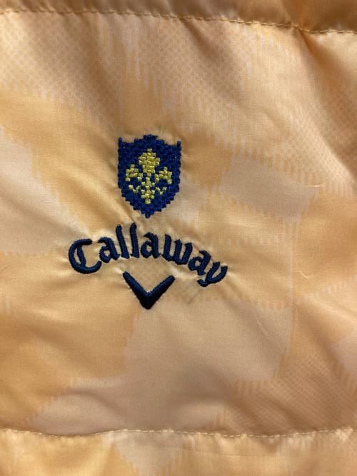 Callaway（キャロウェイ）Callaway (キャロウェイ) 4WAY ダウンブルゾン イエロー サイズ:SIZE Lの古着・服飾アイテム