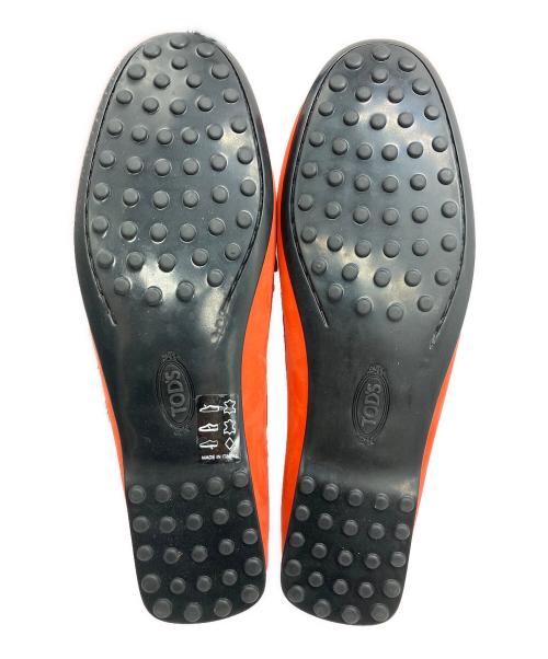 TOD'S（トッズ）TOD'S (トッズ) ドライビングシューズ オレンジ サイズ:SIZE 34の古着・服飾アイテム