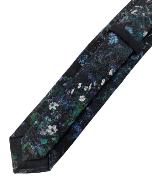 LAD MUSICIAN（ラッドミュージシャン）LAD MUSICIAN (ラッドミュージシャン) 花柄ネクタイ ブラック サイズ:不明の古着・服飾アイテム