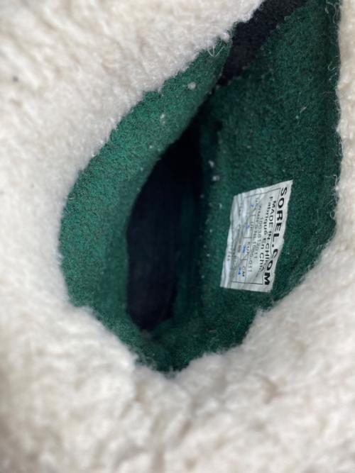 CARIBOU（カリブー）CARIBOU (カリブー) スノーブーツ ブラック×グリーン サイズ:SIZE 24cmの古着・服飾アイテム