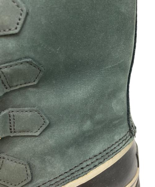 CARIBOU（カリブー）CARIBOU (カリブー) スノーブーツ ブラック×グリーン サイズ:SIZE 24cmの古着・服飾アイテム