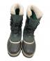 CARIBOU (カリブー) スノーブーツ ブラック×グリーン サイズ:SIZE 24cm：4000円