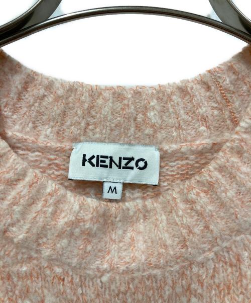 KENZO（ケンゾー）KENZO (ケンゾー) カシミヤ混ニット ピンク サイズ:SIZE Mの古着・服飾アイテム