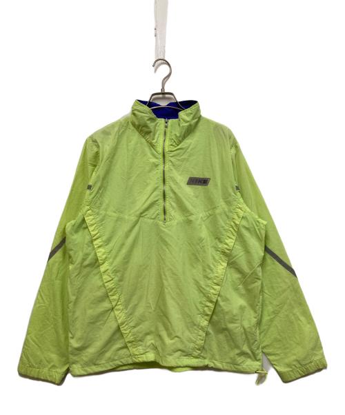 NIKE（ナイキ）NIKE (ナイキ) 90’Sナイロンプルオーバー ブルー×ライトグリーン サイズ:Lの古着・服飾アイテム