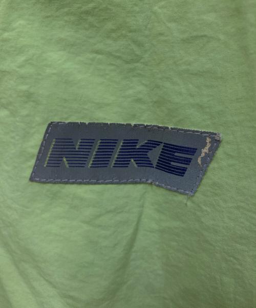 NIKE（ナイキ）NIKE (ナイキ) 90’Sナイロンプルオーバー ブルー×ライトグリーン サイズ:Lの古着・服飾アイテム