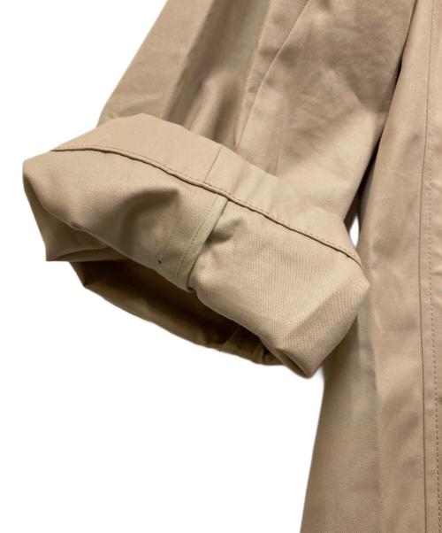 IENA（イエナ）IENA (イエナ) シャンブレーツイル撥水フォルムコート ベージュ サイズ:38の古着・服飾アイテム