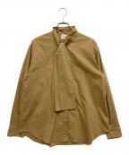 UNITED ARROWS TOKYOユナイテッドアローズトウキョウ）の古着「ビッグボウタイブラウス」｜ベージュ