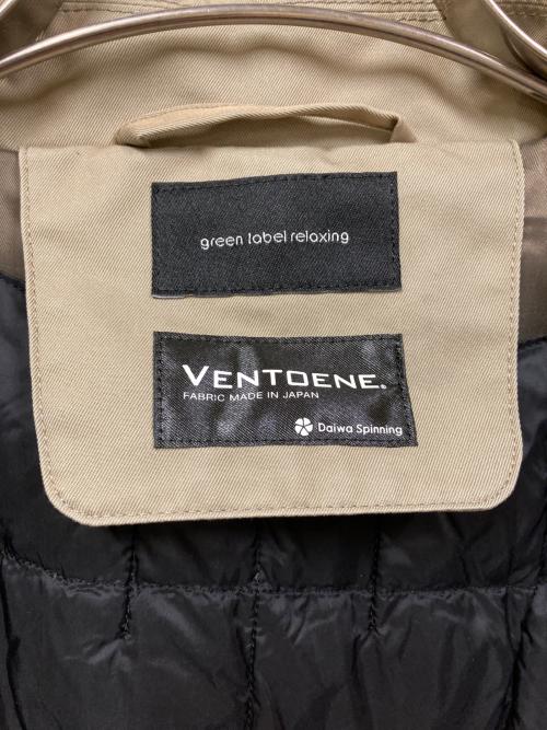 green label relaxing（グリーンレーベルリラクシング）green label relaxing (グリーンレーベルリラクシング) TIONインナーダウン付コート ベージュ サイズ:SIZE XLの古着・服飾アイテム