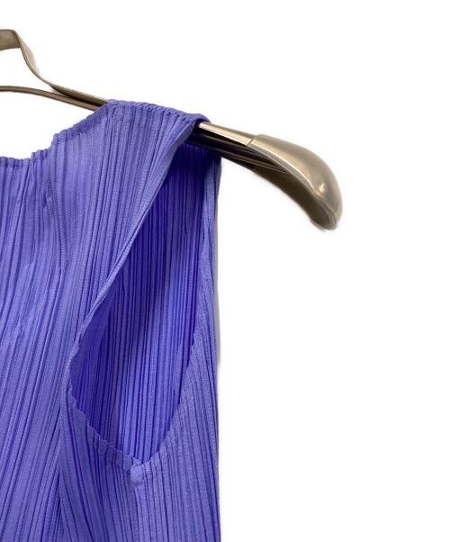 PLEATS PLEASE（プリーツプリーズ）PLEATS PLEASE (プリーツプリーズ) プリーツワンピース パープル サイズ:SIZE 2の古着・服飾アイテム