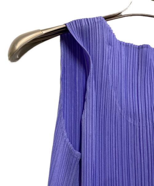 PLEATS PLEASE（プリーツプリーズ）PLEATS PLEASE (プリーツプリーズ) プリーツワンピース パープル サイズ:SIZE 2の古着・服飾アイテム