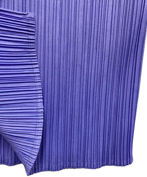 PLEATS PLEASE（プリーツプリーズ）PLEATS PLEASE (プリーツプリーズ) プリーツワンピース パープル サイズ:SIZE 2の古着・服飾アイテム
