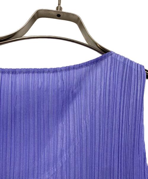 PLEATS PLEASE（プリーツプリーズ）PLEATS PLEASE (プリーツプリーズ) プリーツワンピース パープル サイズ:SIZE 2の古着・服飾アイテム