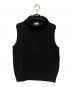 MARGARET HOWELL（マーガレットハウエル）の古着「ニットベスト」｜ブラック