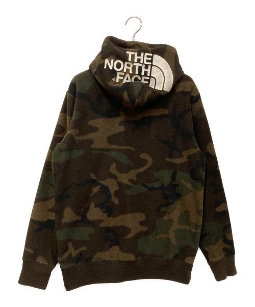 THE NORTH FACE（ザ ノース フェイス）THE NORTH FACE (ザ ノース フェイス) REARVIEW CAMO FLEECE HOODIE オリーブ サイズ:SIZE Mの古着・服飾アイテム