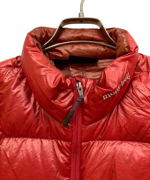 mont-bell（モンベル）mont-bell (モンベル) ダウンジャケット レッド サイズ:Mの古着・服飾アイテム