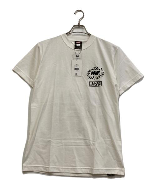 MARVEL（マーベル）MARVEL (マーベル) HUF (ハフ) GALACTIC TEE ホワイト サイズ:S 未使用品の古着・服飾アイテム