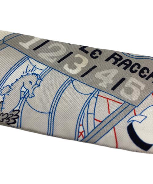 HERMES（エルメス）HERMES (エルメス) ツィリー　splash park in/gris perle  グレーの古着・服飾アイテム