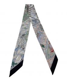 HERMES（エルメス）の古着「ツィリー　splash park in/gris perle」｜グレー