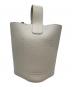 LOEWE (ロエベ) PEBBLE BUCKET BAG MINI ホワイト：170000円