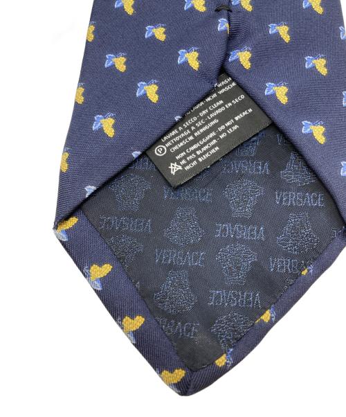 VERSACE（ヴェルサーチェ）VERSACE (ヴェルサーチェ) ネクタイ ネイビー サイズ:-の古着・服飾アイテム