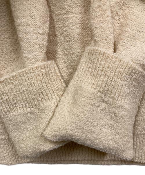 6(ROKU) BEAUTY&YOUTH（ロク ビューティーアンドユース）6(ROKU) BEAUTY&YOUTH (ロク ビューティーアンドユース) COLLAR KNIT ベージュ サイズ:表記なしの古着・服飾アイテム