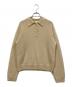 6(ROKU) BEAUTY&YOUTH（ロク ビューティーアンドユース）の古着「COLLAR KNIT」｜ベージュ