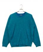 RYETENDERライテンダー）の古着「クルーネックニット」｜スカイブルー
