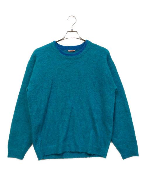 RYETENDER（ライテンダー）RYETENDER (ライテンダー) クルーネックニット スカイブルー サイズ:SIZE 1の古着・服飾アイテム