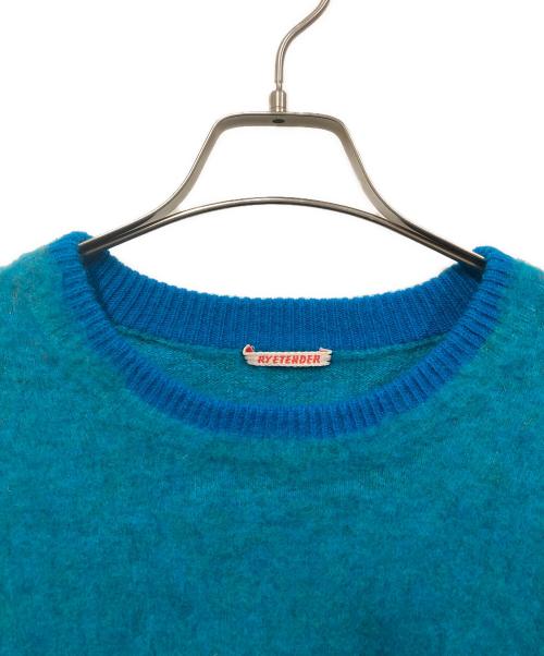RYETENDER（ライテンダー）RYETENDER (ライテンダー) クルーネックニット スカイブルー サイズ:SIZE 1の古着・服飾アイテム