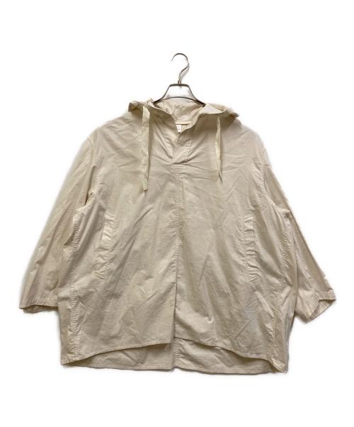 KAGURE（カグレ）kagure (カグレ) フーディーチュニック ベージュ サイズ:SIZE　FREEの古着・服飾アイテム