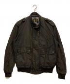 Barbourバブアー）の古着「A64 FLYWEIGHT WAX FLYER Jacket」｜ブラウン