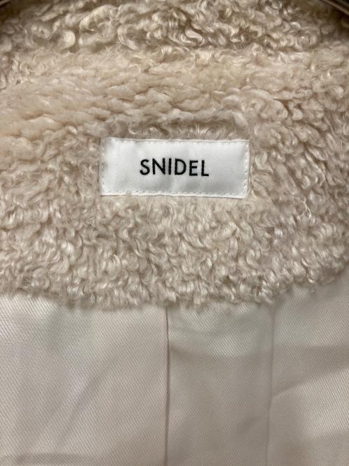 Snidel（スナイデル）Snidel (スナイデル) Sustainaボアショートコート アイボリー サイズ:SIZE Freeの古着・服飾アイテム