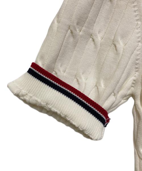 Lily Brown（リリーブラウン）Lily Brown (リリーブラウン) Lily Bearポロニットプルオーバー ホワイト サイズ:FREEの古着・服飾アイテム