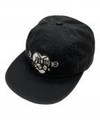 SUPREMEシュプリーム）の古着「BONE CLASSIC LOGO 6-PANEL CAP」｜ブラック